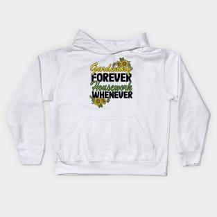 Gardening Forever Housework Whenever Funny Gardener Gift Women Kids Hoodie